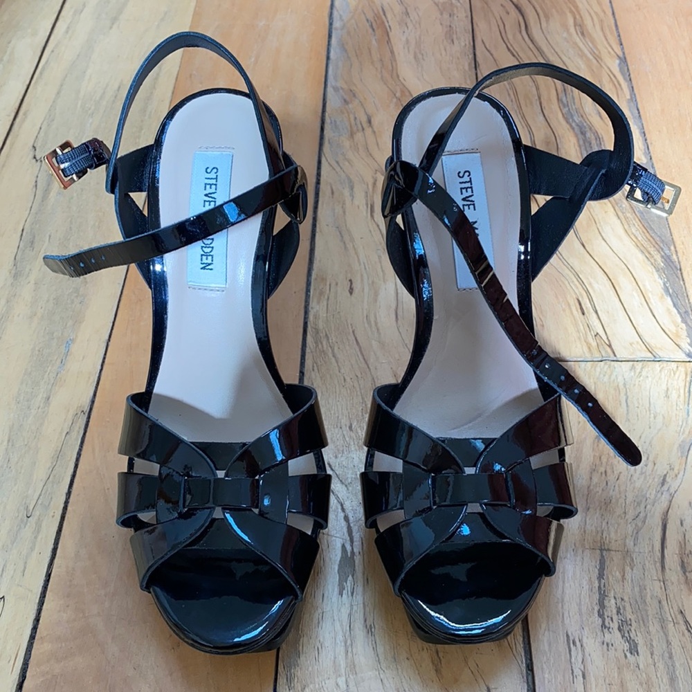 Steve Madden black heels